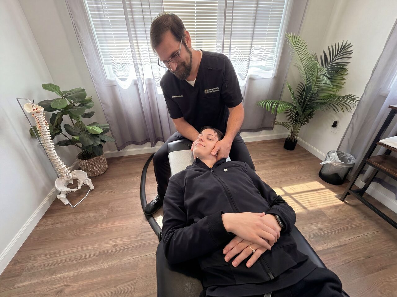 Auto Injury Chiropractic Troutdale Treatment Room