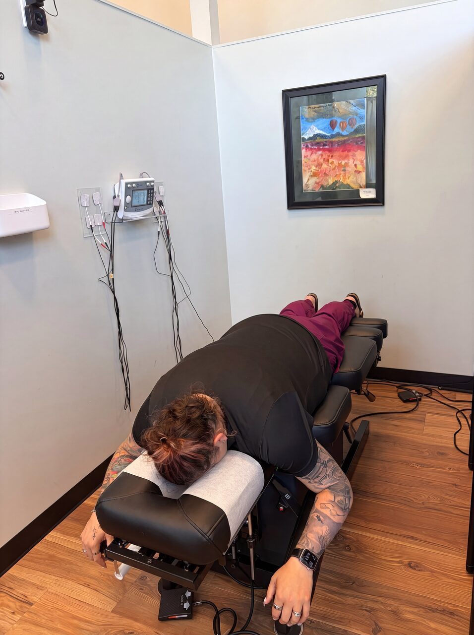 Electrical stimulation therapy for sciatica at our Oregon City clinic