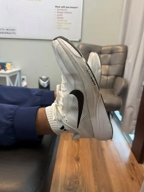 Ankle Pumps and Alphabet: Toes pull back