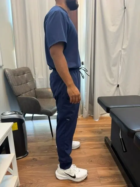 Bodyweight Squat: Start: standing tall