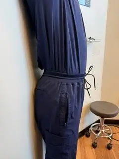 Pelvic Tilts: Arch: low back moves away from the wall
