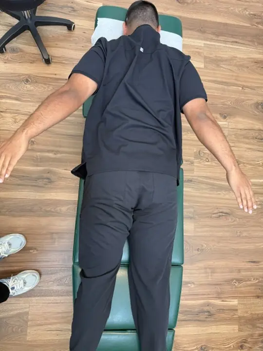 Prone Y, T, W and I Series: I: arms at the sides