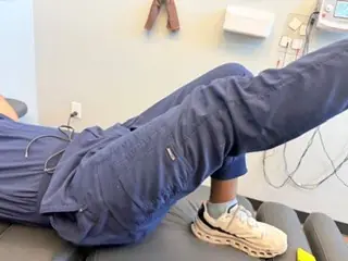 Single-Leg Glute Bridge: Start: hips down, one leg lifted